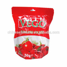 Organic 56g Sachet Tomato Paste with High Quality